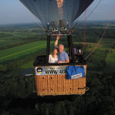 Prive ballonvaart voor 4 personen uit Rosmalen naar Den Bosch